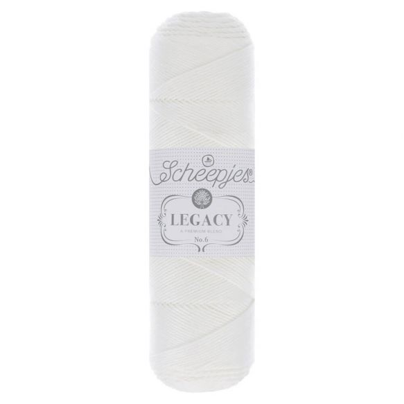 Scheepjes Legacy Mercerised Cotton no. 06 - 009 (White)
