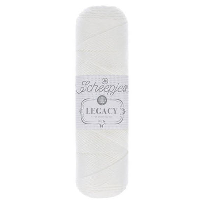 Scheepjes Legacy Mercerised Cotton no. 06 - 009 (White)
