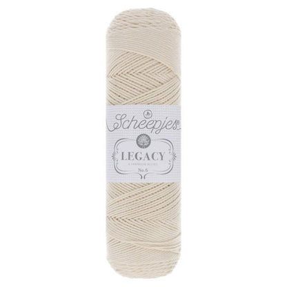 Scheepjes Legacy Mercerised Cotton no. 06 - 089 (Off White)