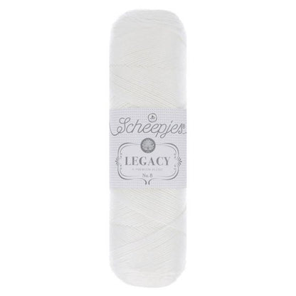 Scheepjes Legacy Mercerised Cotton no. 08 - 009 (White)