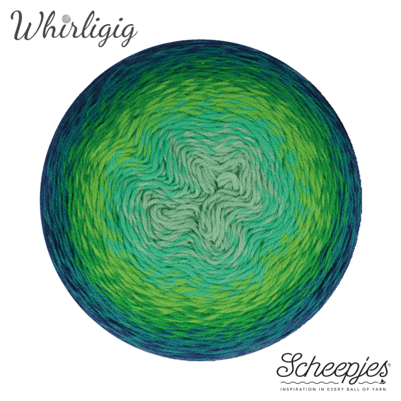 Scheepjes Whirligig - 213 Sapphire To Teal