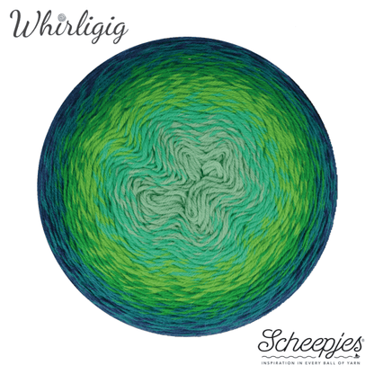 Scheepjes Whirligig - 213 Sapphire To Teal