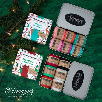 Scheepjes Crafty Christmas Maxi Sweet Treat Colour Pack - Traditional