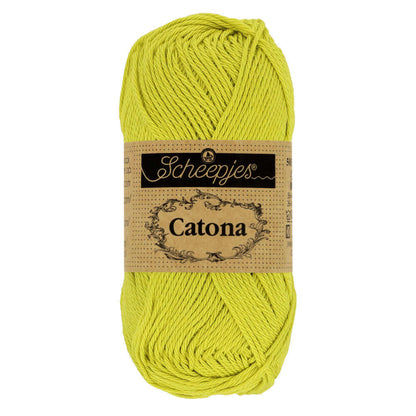 Scheepjes Catona - 245 Green Yellow