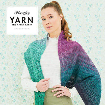 Scheepjes Yarn The After Party no. 32 - Exclamation Shawl (booklet) - (Tunisian Crochet)