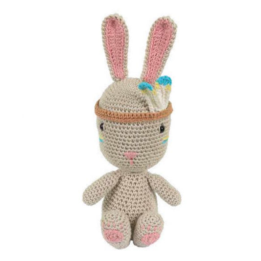 Tuva Crochet Kit Amigurumi with Scheepjes Catona - Frankie The Bunny