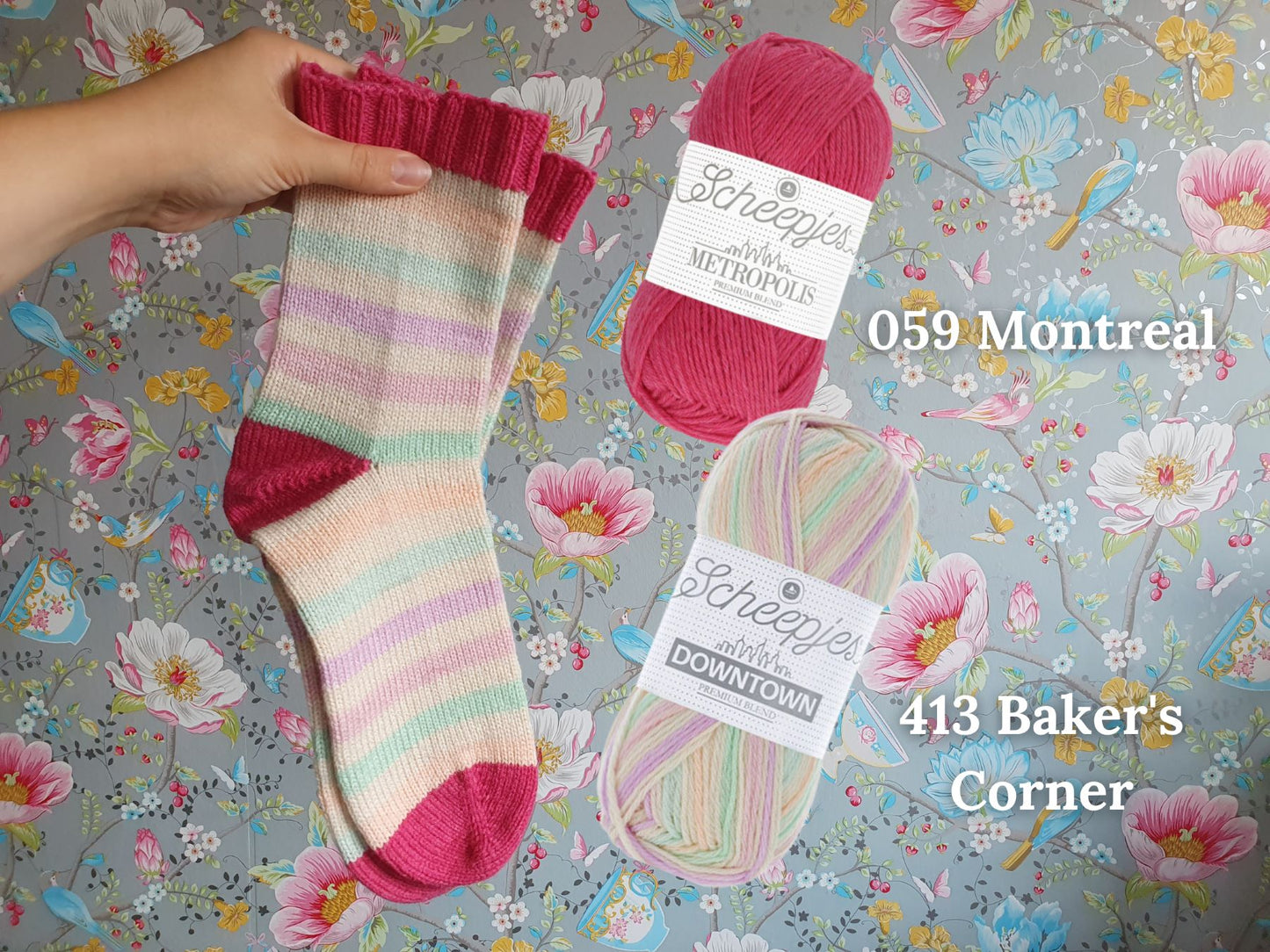 Scheepjes Summer Sock - A - Long (EU sizes 39/41, 42/43, 44/45 & 46/47)