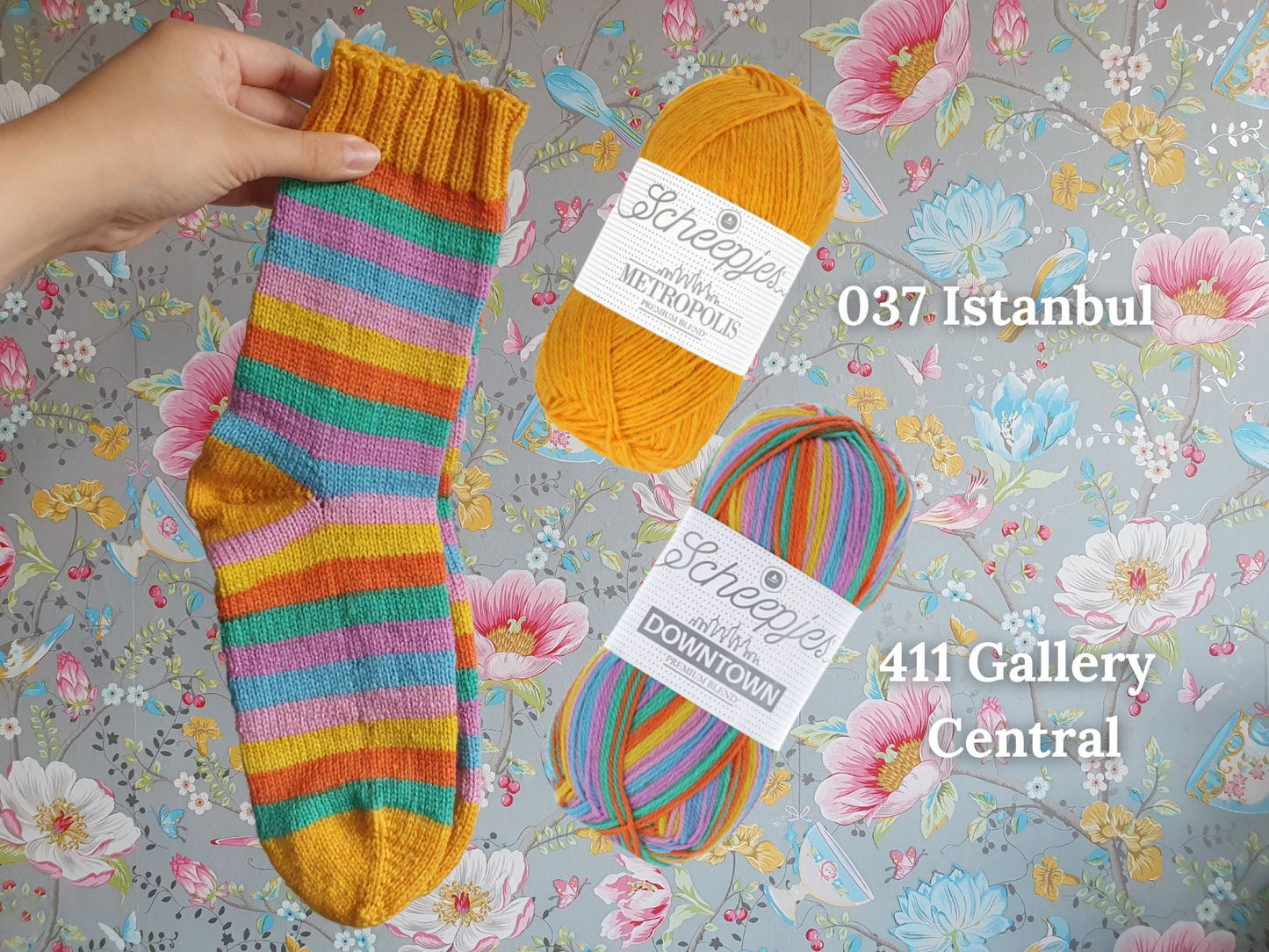 Scheepjes Summer Sock - A - Long (EU sizes 35/36 & 37/38)