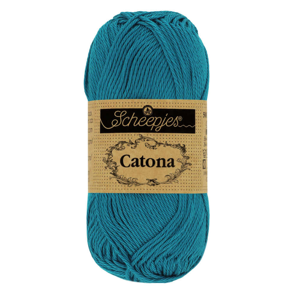 Scheepjes Catona - 400 Petrol Blue