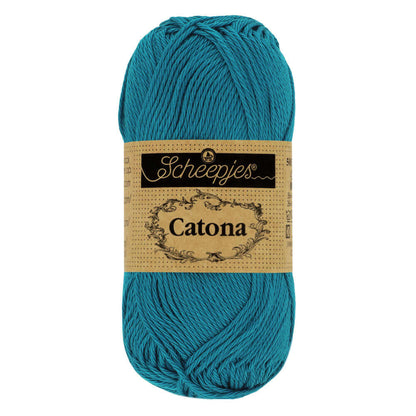 Scheepjes Catona - 400 Petrol Blue