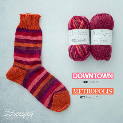 Scheepjes Summer Sock - A - Long (EU sizes 35/36 & 37/38)