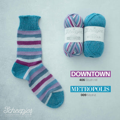 Scheepjes Summer Sock - A - Long (EU sizes 35/36 & 37/38)