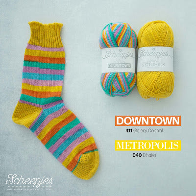 Scheepjes Summer Sock - A - Long (EU sizes 35/36 & 37/38)