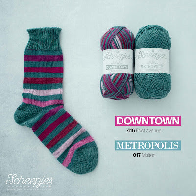Scheepjes Summer Sock - A - Long (EU sizes 35/36 & 37/38)