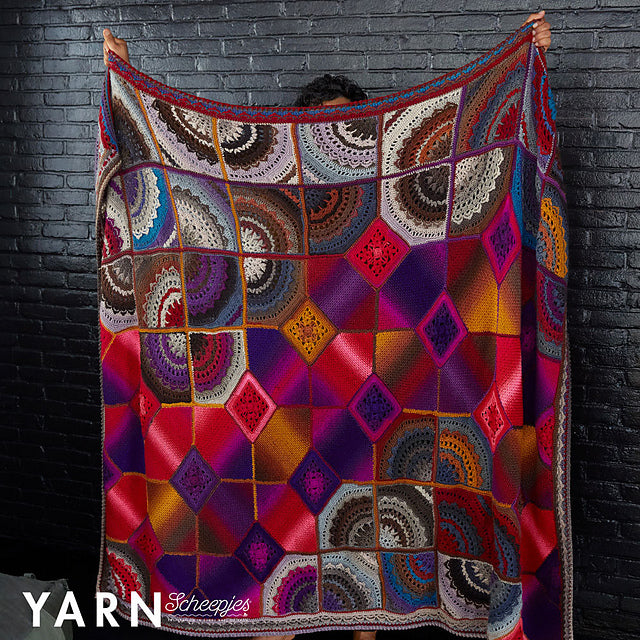 Time Travellers Blanket by Cypress Textiles