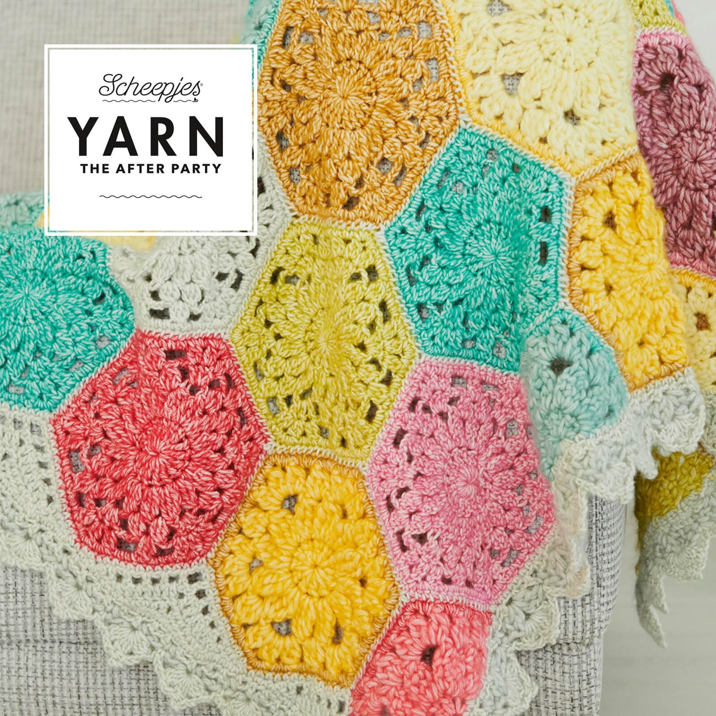 Scheepjes Yarn The After Party no. 42 - Confetti Blanket (booklet) - (Crochet)