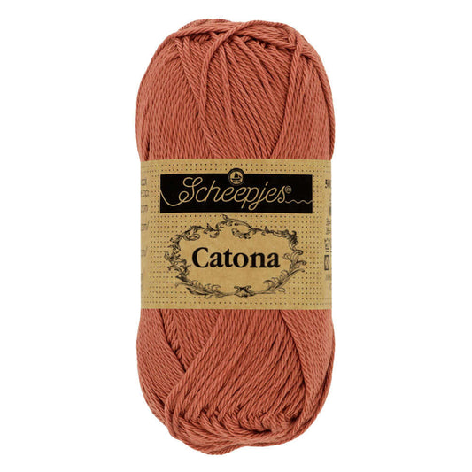 Scheepjes Catona - 504 Brick Red