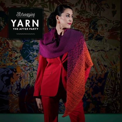 Scheepjes Yarn The After Party no. 52 - Eastern Sunset Shawl (booklet) - (Knit)