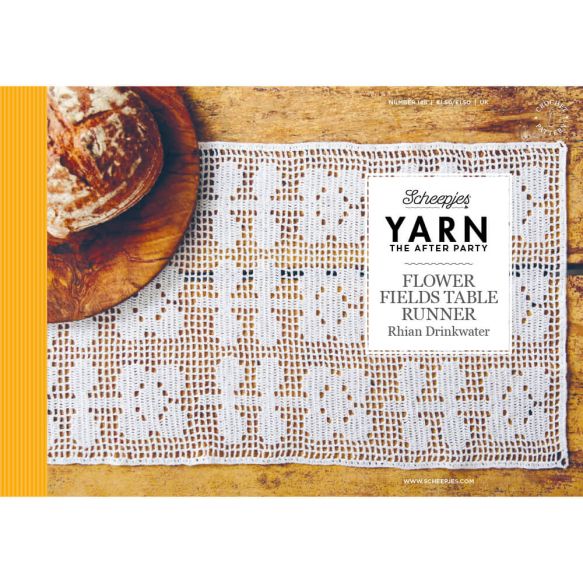 Scheepjes Yarn The After Party no. 148 - Flower Fields Table Runner (booklet) - (Crochet)