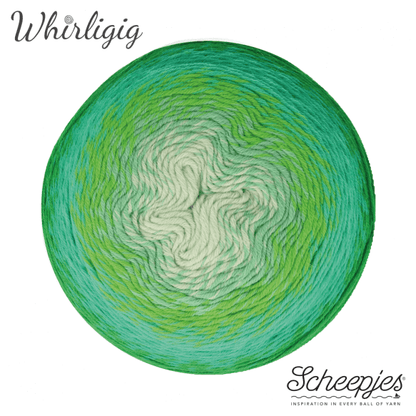 Scheepjes Whirligig - 207 Green To Blue