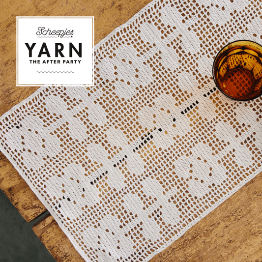 Scheepjes Yarn The After Party no. 148 - Flower Fields Table Runner (booklet) - (Crochet)