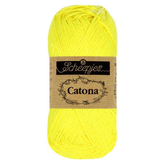 Scheepjes Catona - 601 Neon Yellow