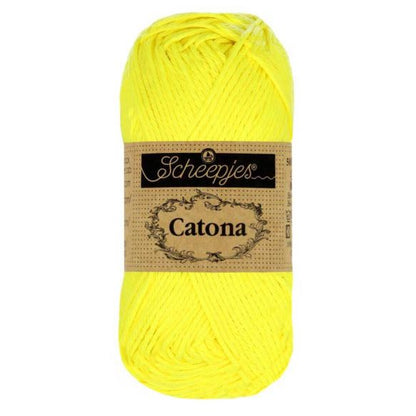 Scheepjes Catona - 601 Neon Yellow