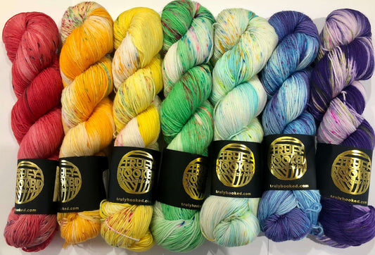 Truly Hooked - Rainbow Set 7 skeins