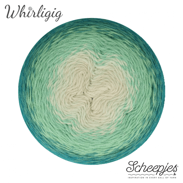 Scheepjes Whirligig - 205 Teal To Ombre