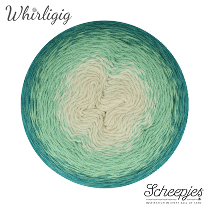 Scheepjes Whirligig - 205 Teal To Ombre