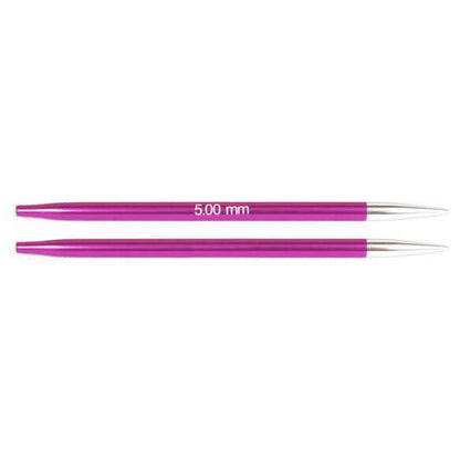 KnitPro Interchangeable Circular Knitting Needle Shanks - Zing