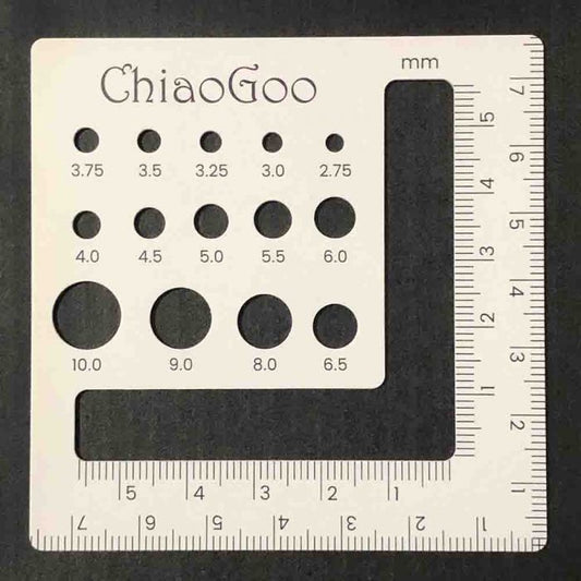 ChiaoGoo Needle Gauge