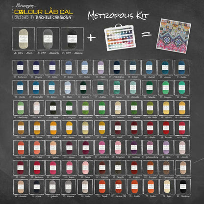 Scheepjes Colour Lab CAL - Metropolis