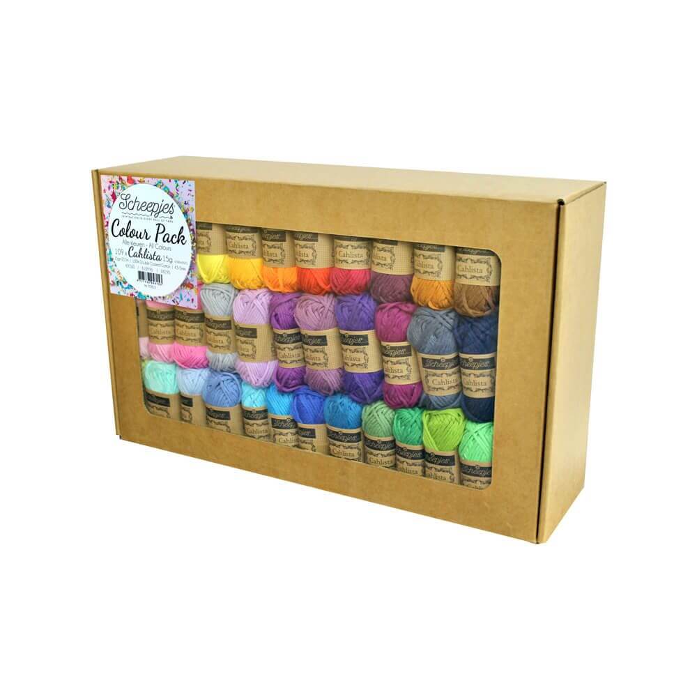 Scheepjes Cahlista Colour Pack - 109 x 15g