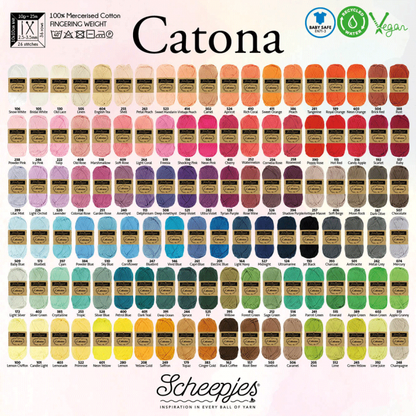 Scheepjes Catona - 604 Neon Pink