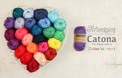 Scheepjes Catona - 604 Neon Pink