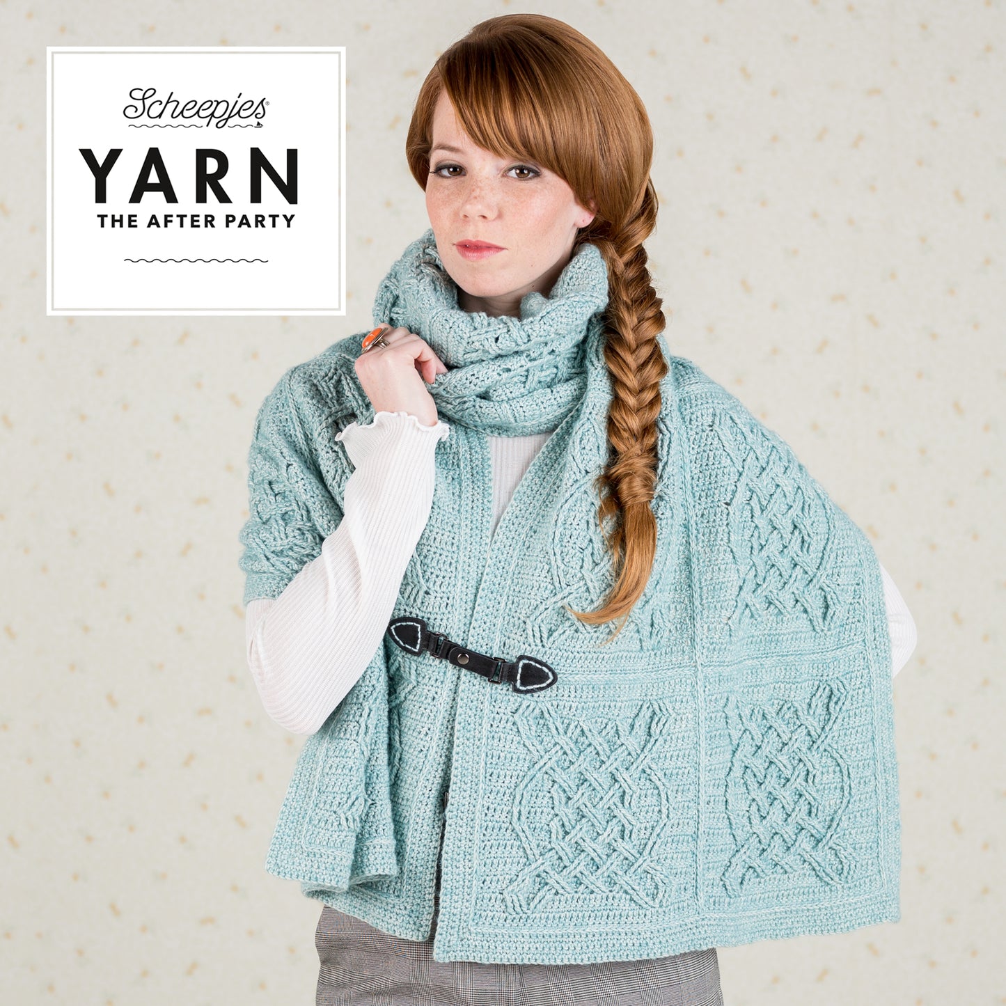 Scheepjes Yarn The After Party no. 25 - Celtic Tiles Wrap (booklet) - (Crochet)