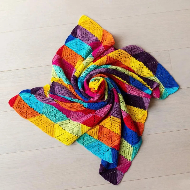 Colourful State of Mind Blanket by Haak Maar Raak - Yarn Kit