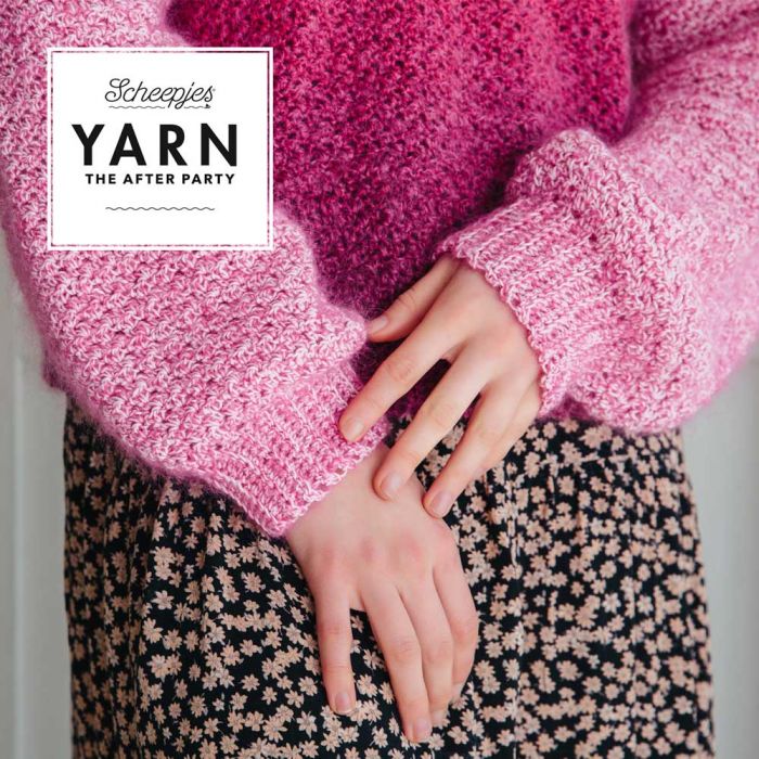 Scheepjes Yarn The After Party no. 144 - Sorbet Sweater (booklet) - (Crochet)