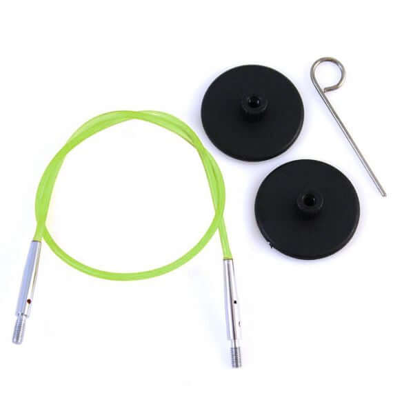KnitPro Interchangeable Circular Knitting Needle Cable - 60cm (Green)