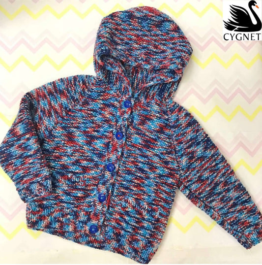 Cygnet Utopia DK - Childs Hoodie Ages 1-5 (Knit)