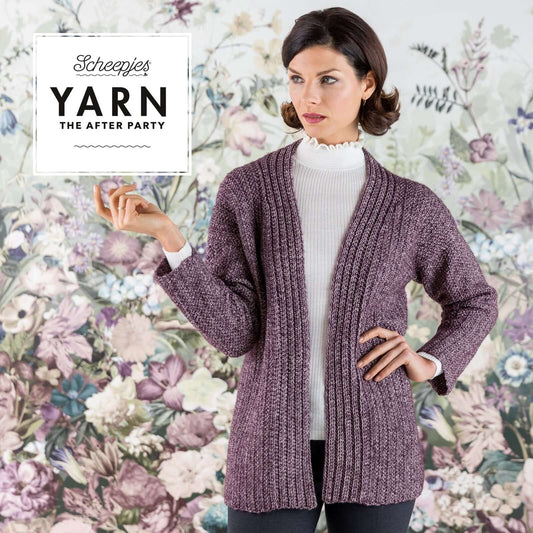 Scheepjes Yarn The After Party no. 29 - Herringbone Cardigan (booklet) - (Crochet)