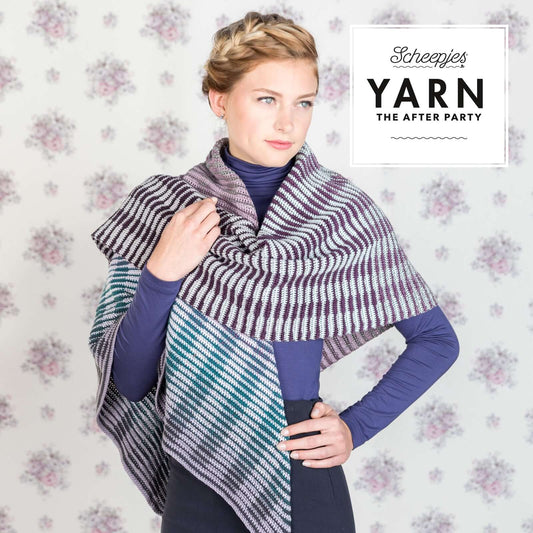 Scheepjes Yarn The After Party no. 18 - Crochet Between The Lines Shawl (booklet) - (Crochet)