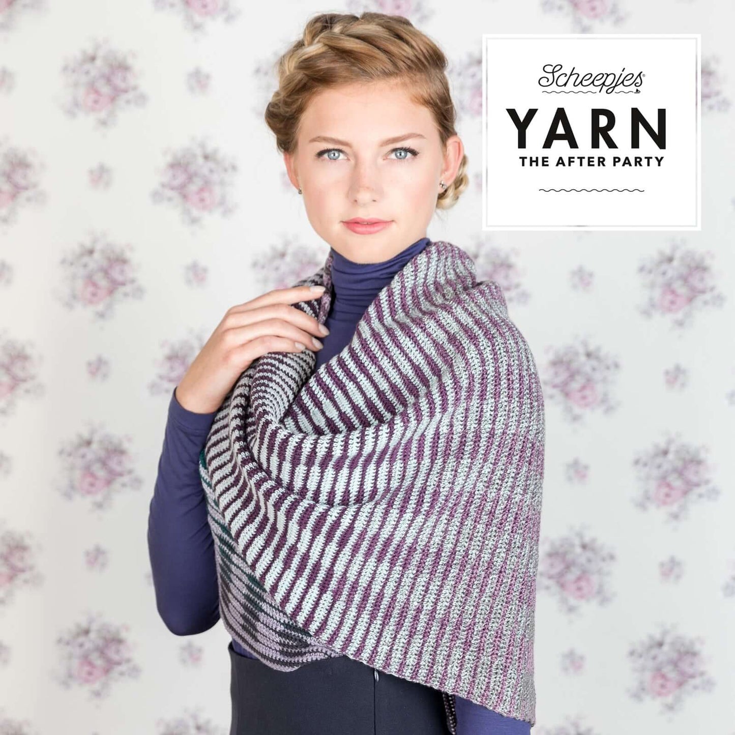Scheepjes Yarn The After Party no. 18 - Crochet Between The Lines Shawl (booklet) - (Crochet)