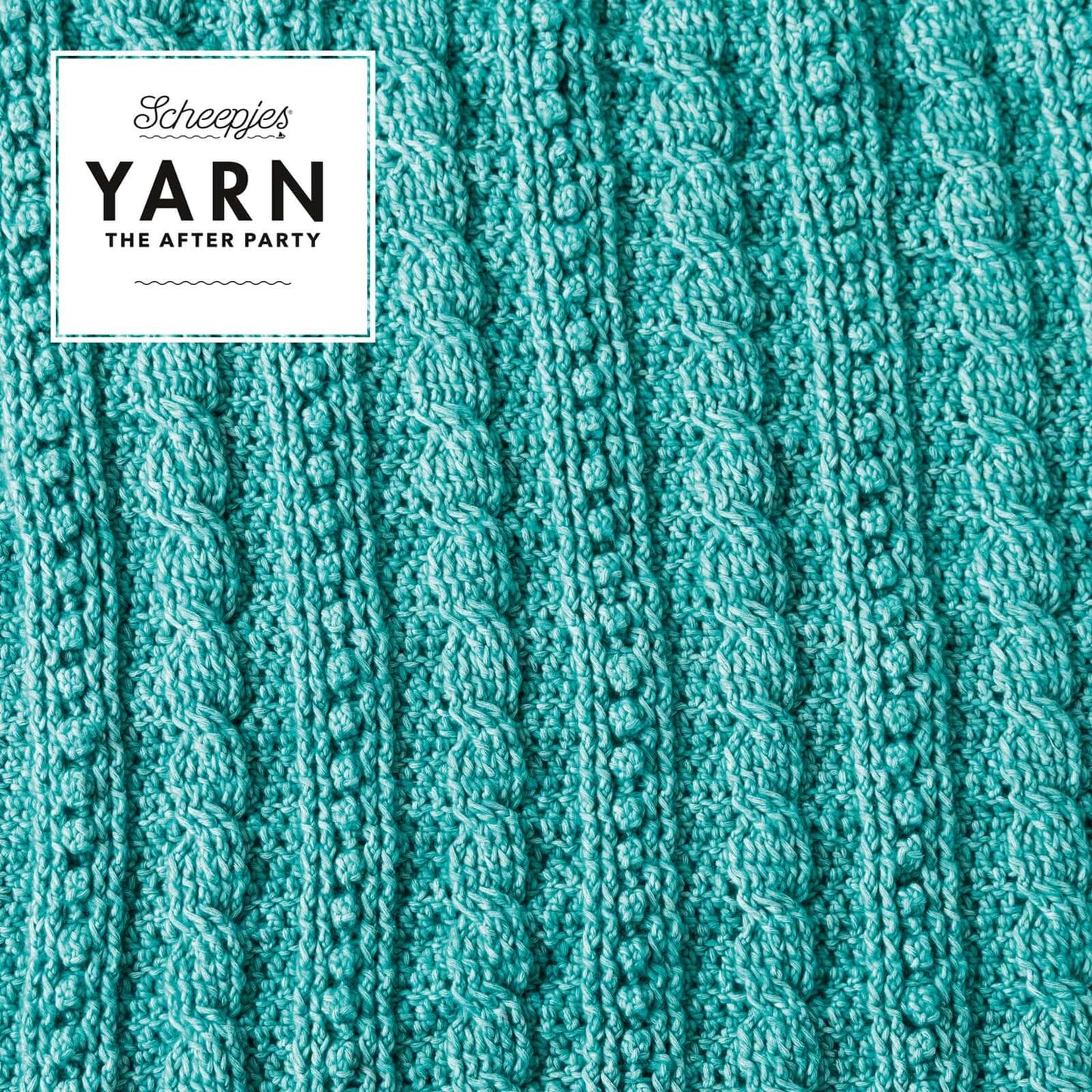 Scheepjes Yarn The After Party no. 24 - Popcorn & Cables Blanket (booklet) - (Crochet)