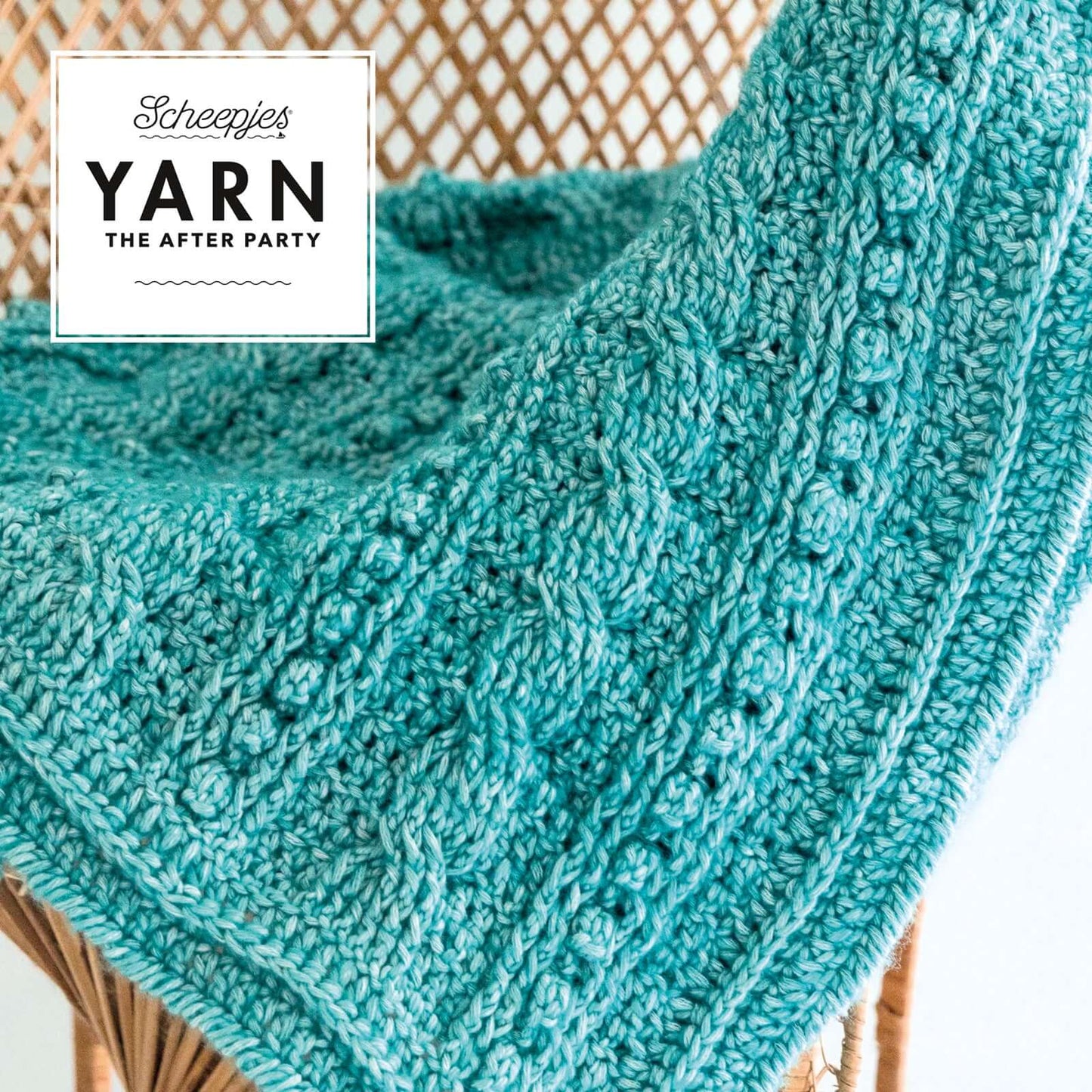 Scheepjes Yarn The After Party no. 24 - Popcorn & Cables Blanket (booklet) - (Crochet)
