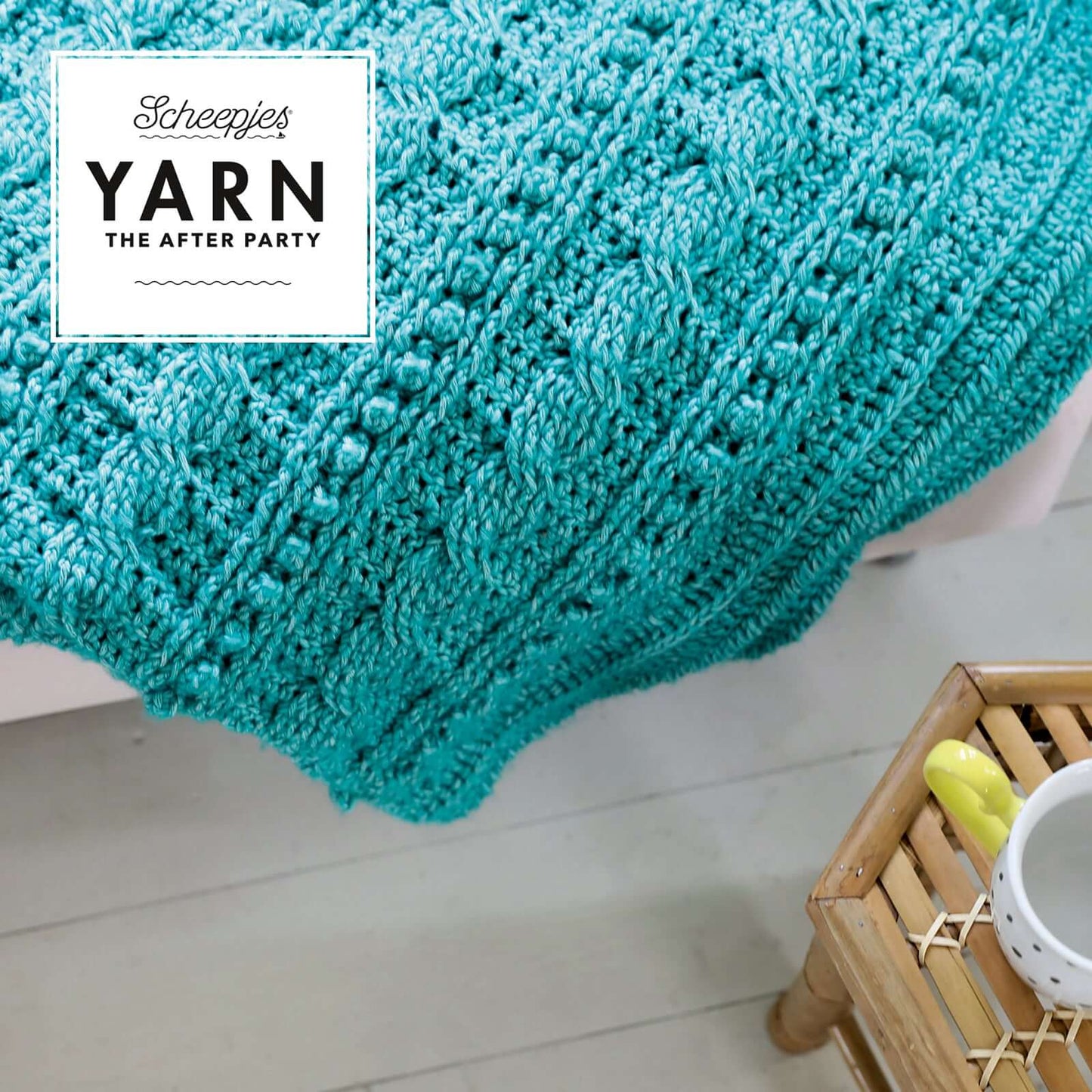 Scheepjes Yarn The After Party no. 24 - Popcorn & Cables Blanket (booklet) - (Crochet)