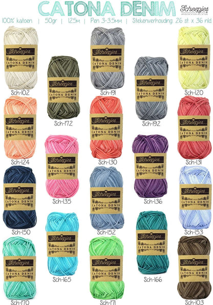 Scheepjes Catona Denim - 124