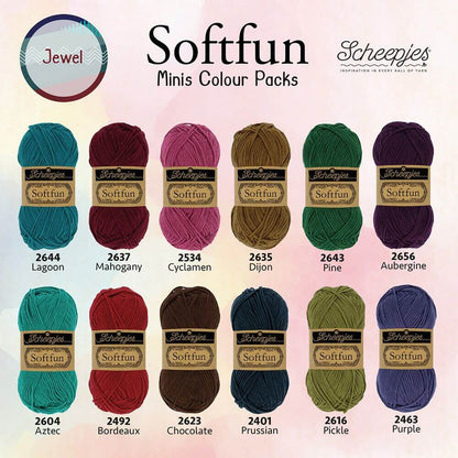 Scheepjes Softfun Minis Colour Pack - Jewel