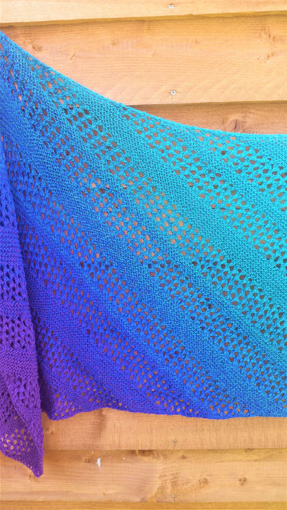 Summer Breeze Shawl Pattern - Instant Download (Knit)